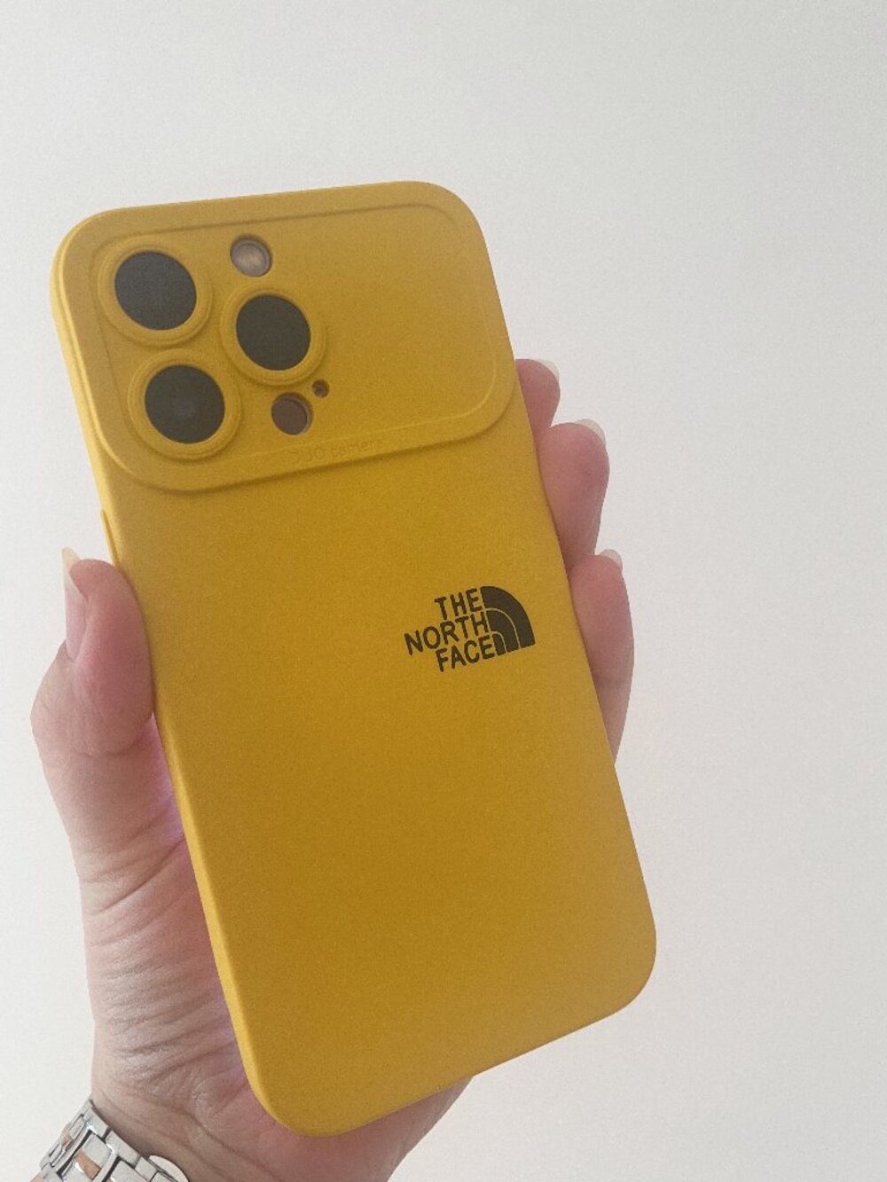 The North Face Yellow Case for iPhone | Streetwear Aesthetic